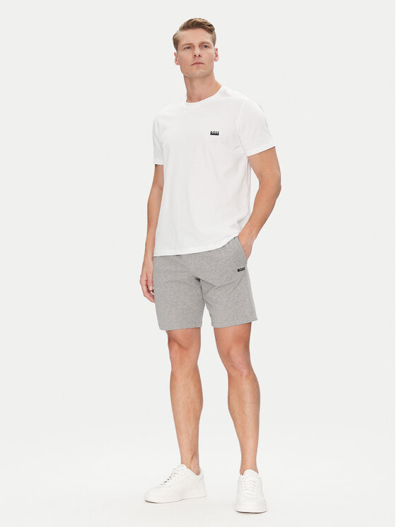 BOSS BOSS Szorty sportowe Mix&Match 50515367 Szary Regular Fit
