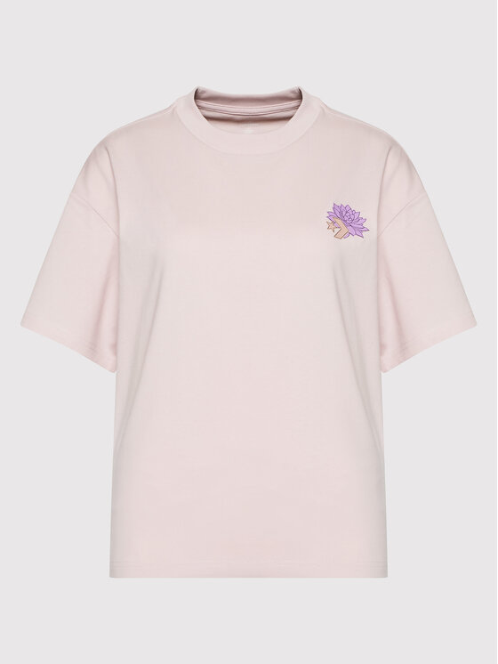 Converse Converse T-Shirt Desert Rave 10024662-A03 Rosa Loose Fit