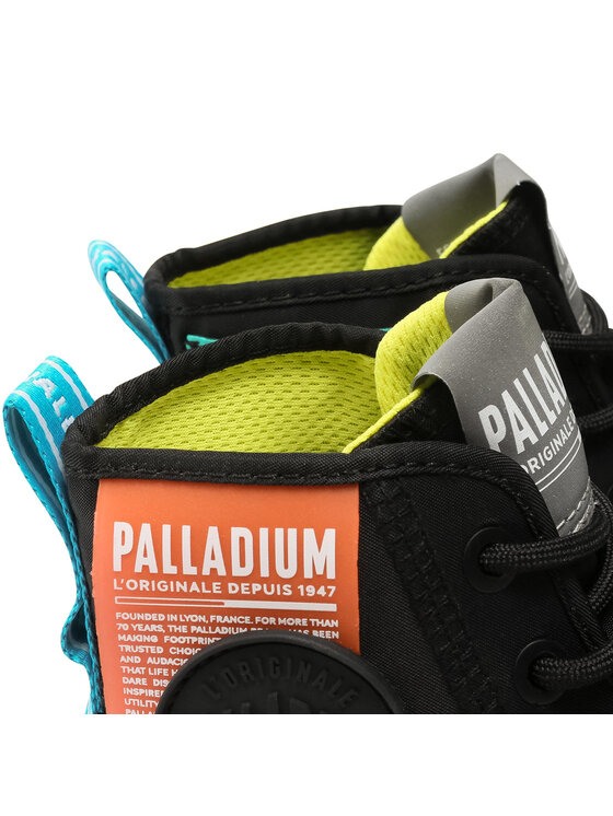 Palladium Palladium Trapery Pampa Lite Overlab Neon 77082-008-M Czarny