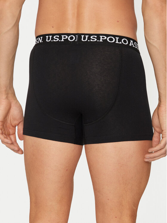 U.S. Polo Assn. U.S. Polo Assn. Набір з 3 пар боксерів MUP3438 Чорний