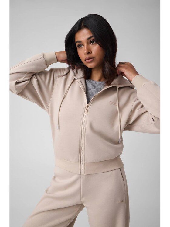 Guess Guess Bluza 184014 Biały Classic Fit