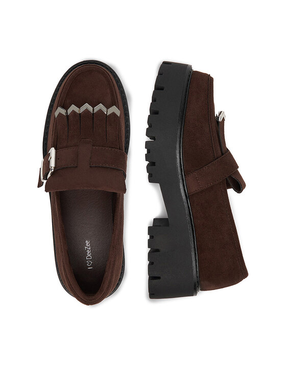 DeeZee DeeZee Loaferice CEO-HY6688001-1 Smeđa