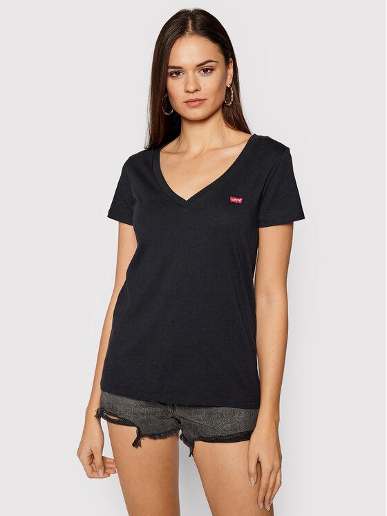 Levi's® Majica Perfect Tee 85341-0003 Črna Regular Fit