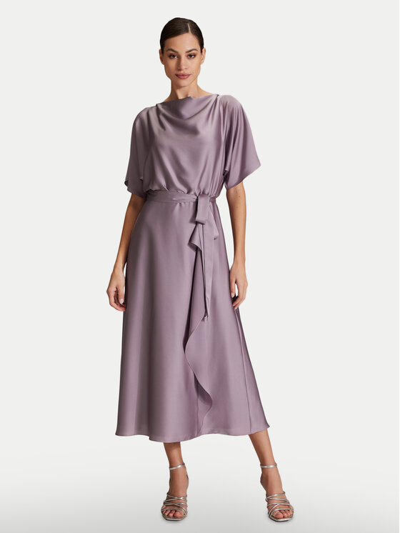 Swing Swing Rochie cocktail 5AH10200 Violet Loose Fit