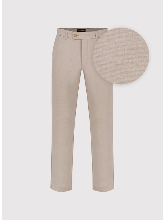 Pako Lorente Pako Lorente Chinosy P26WF-WX-005 Beżowy Regular Fit