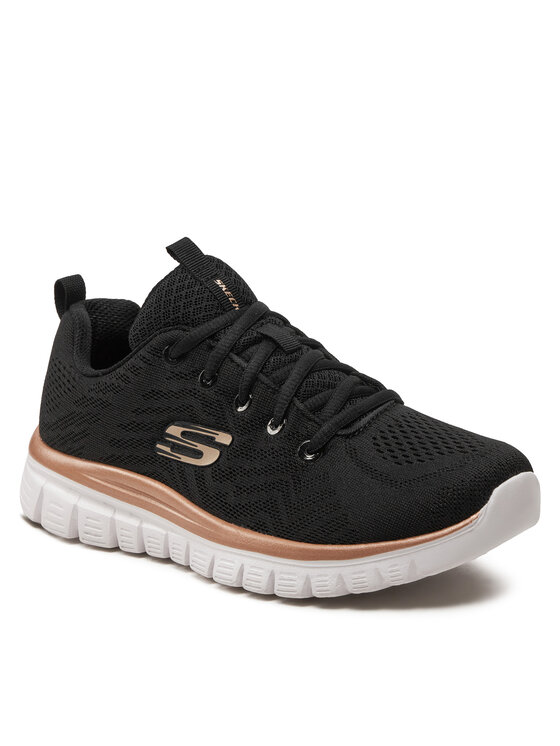 Skechers Skechers Tenisice 12615/BKGD Crna