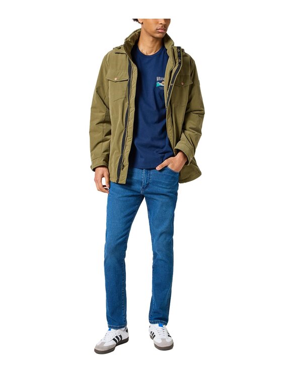 Wrangler Wrangler Jeansy 112356819 Niebieski Straight Fit