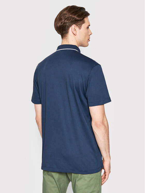 Selected Homme Selected Homme Tricou polo Leroy 16082844 Bleumarin Regular Fit