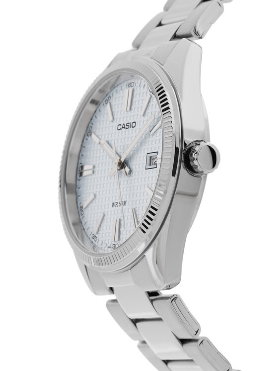 Casio Casio Zegarek MTP-1302PE-2AVEF Srebrny