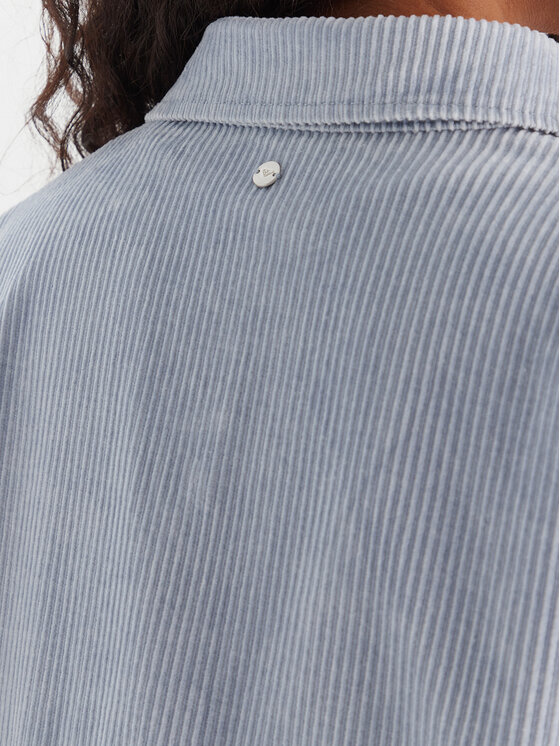 Roxy Roxy Hemd Kick Back Washed Cord ERJWT03697 Blau Regular Fit