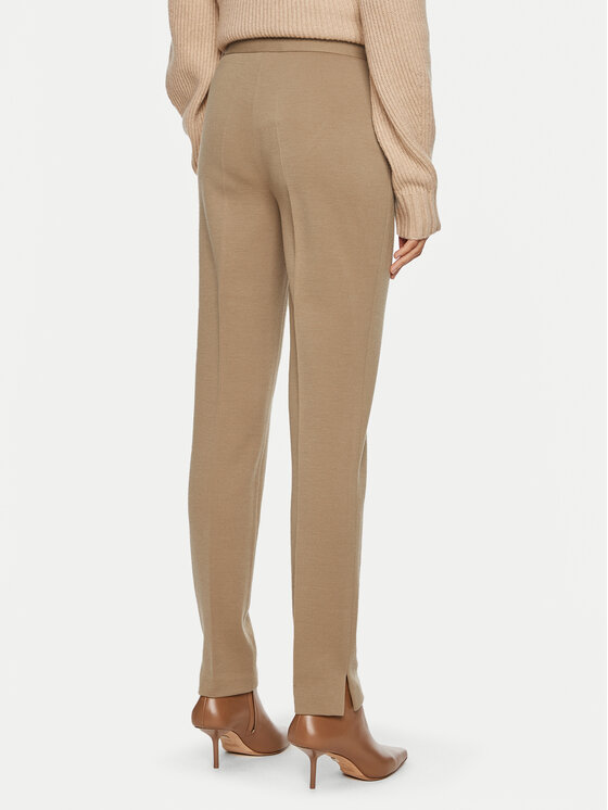 Luisa Spagnoli Luisa Spagnoli Hlače Minuendo 541298 Bež Slim Fit
