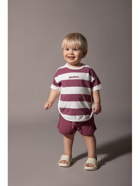 Coccodrillo Coccodrillo T-Shirt WC6143203SUN-017 Bordó Regular Fit