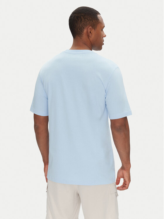 adidas adidas T-Shirt Lounge Still Life Lemons Graphic JJ3958 Modrá Regular Fit