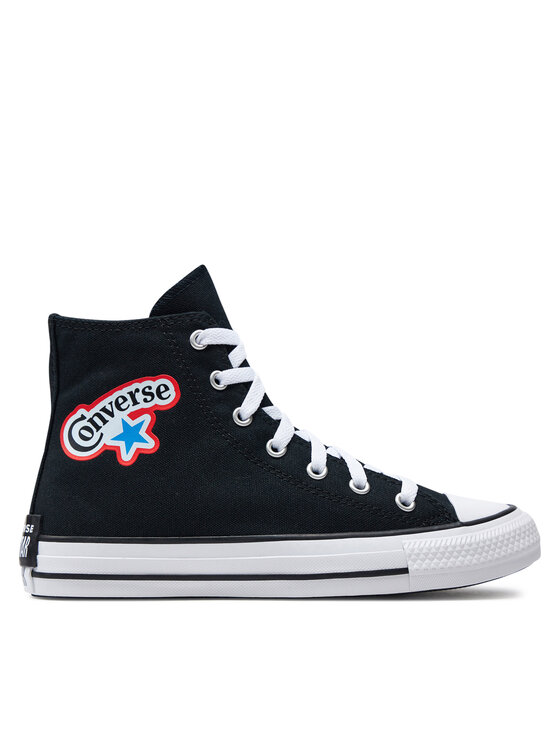 Converse Converse Sneakers aus Stoff Chuck Taylor All Star Stickers A06313C Schwarz