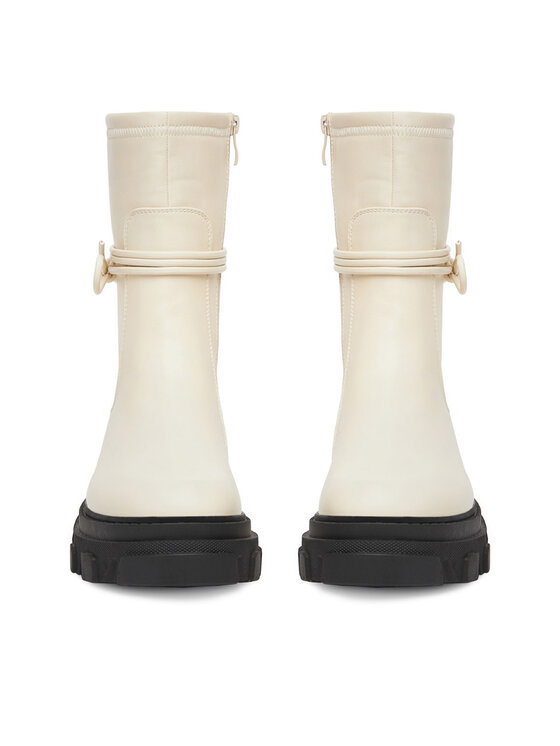 DeeZee DeeZee Stiefeletten 13105 3 Écru