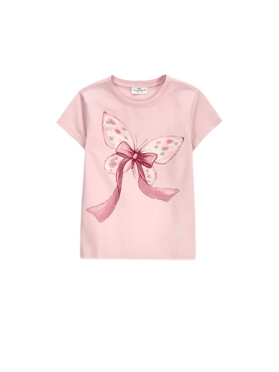 Coccodrillo Coccodrillo T-Shirt ZC6143203FGK-033 Różowy Regular Fit