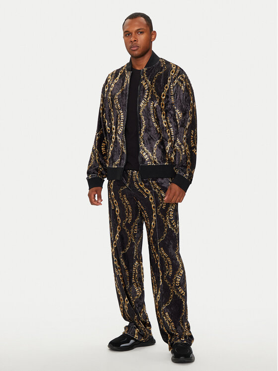 Versace Jeans Couture Versace Jeans Couture Jogginghose 77GAA323 Schwarz Loose Fit