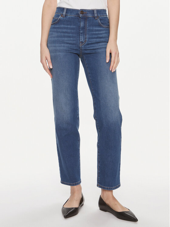 Weekend Max Mara Jeans Hlače Ortisei 2415181061 Modra Regular Fit