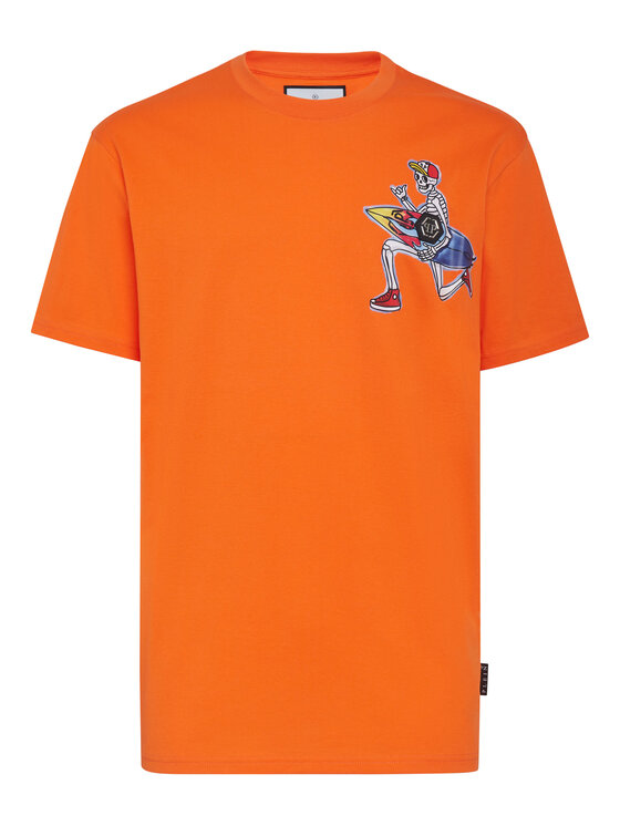 PHILIPP PLEIN PHILIPP PLEIN T-shirt 2147 Arancione Regular Fit