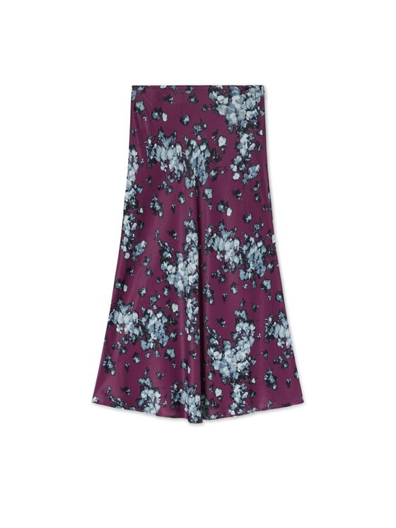 Trussardi Trussardi Spódnica midi 1014A000714N0AF Fioletowy Regular Fit