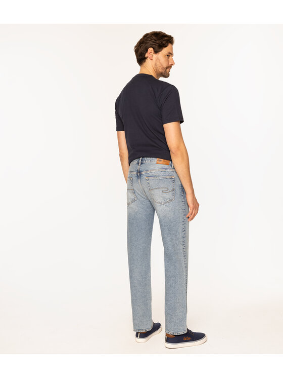 Lee Cooper Lee Cooper Jeansy LUIS 3148 Niebieski Straight Leg