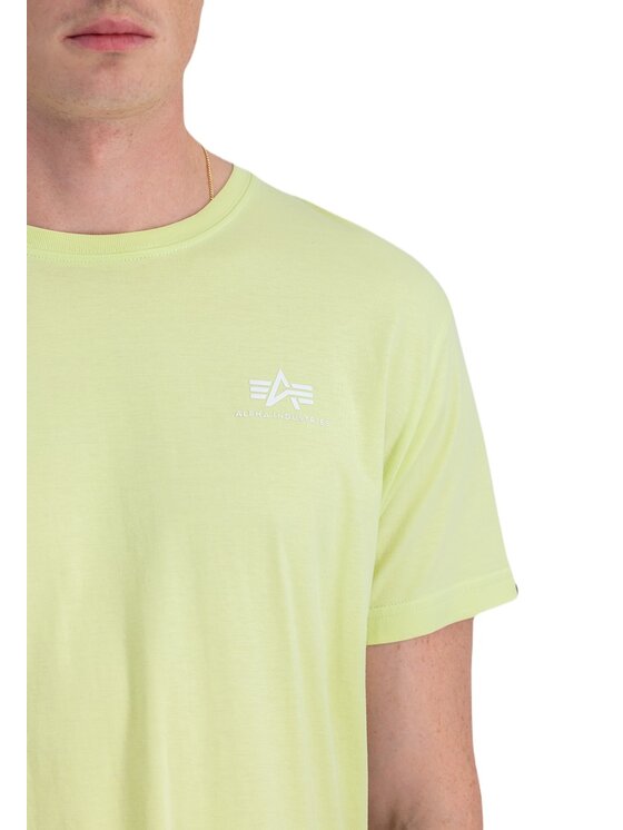 Alpha Industries Alpha Industries Tričko AI.188505-722-XL Zelená Regular Fit