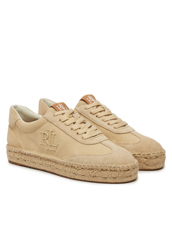 LAUREN RALPH LAUREN LAUREN RALPH LAUREN Espadryle Luize 802959231003 Beżowy