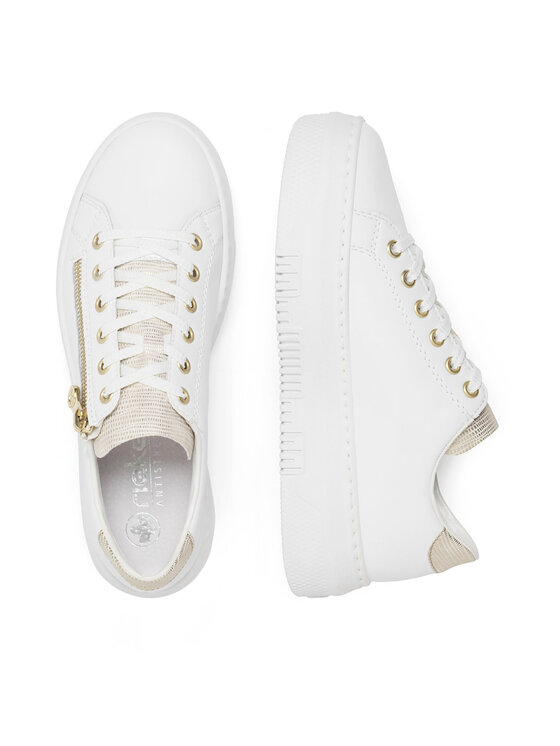 Rieker Rieker Sneakers M1921-80 Weiß