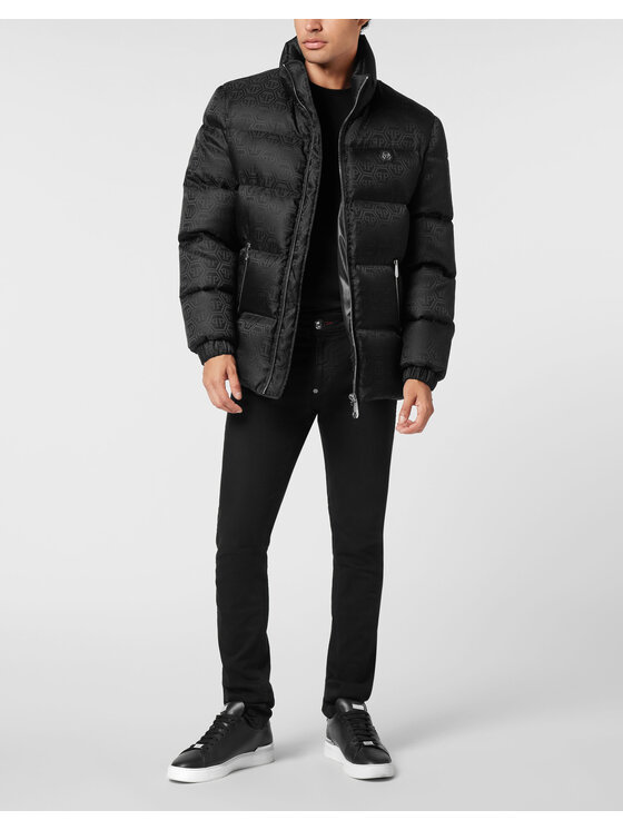 PHILIPP PLEIN PHILIPP PLEIN Giubbotto piumino 26067 Nero Regular Fit