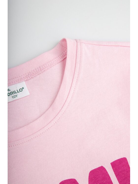 Coccodrillo Coccodrillo T-Shirt WC6143203WGJ-007 Różowy Regular Fit