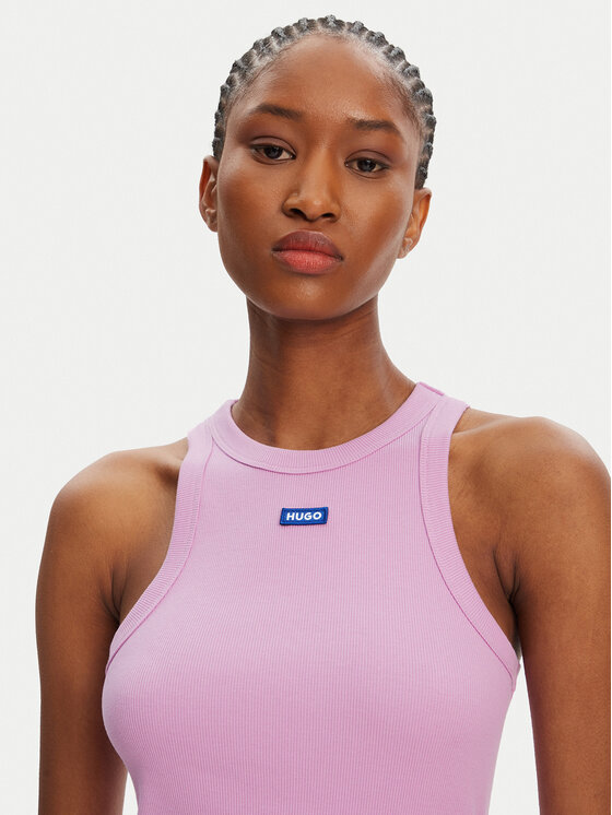 HUGO HUGO Top 50508857 Růžová Slim Fit