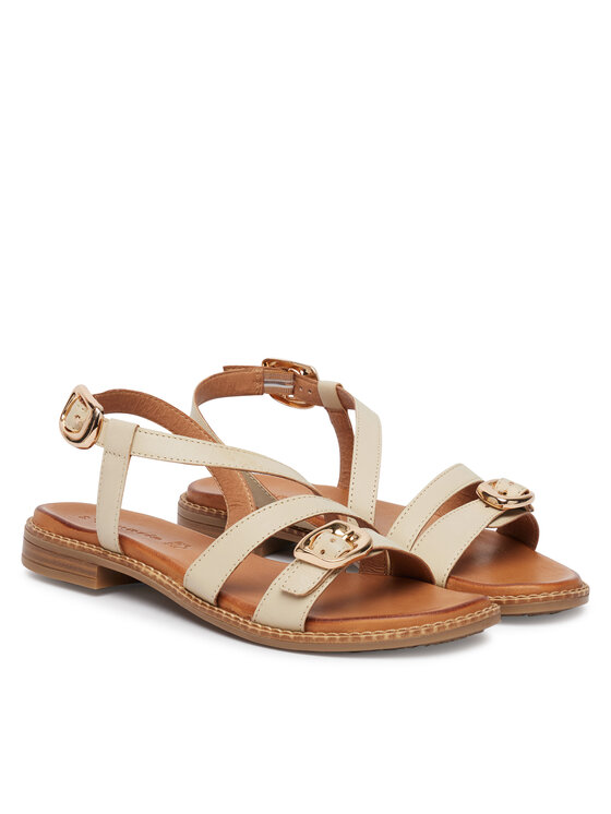 Tamaris Tamaris Sandály 1-28119-46 Écru