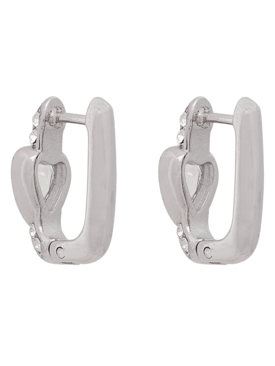 Guess Guess Обици JUBE06 365JW Сребрист
