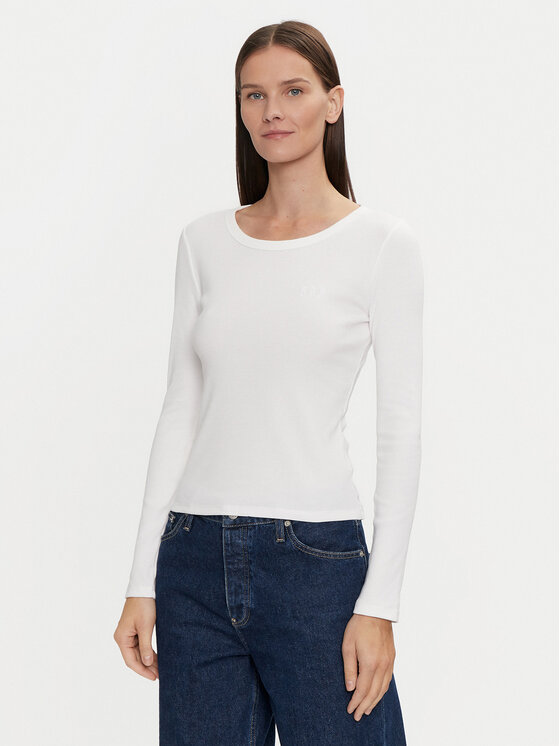 Gap Blusa 542721-04 Bianco Slim Fit, taglia : M