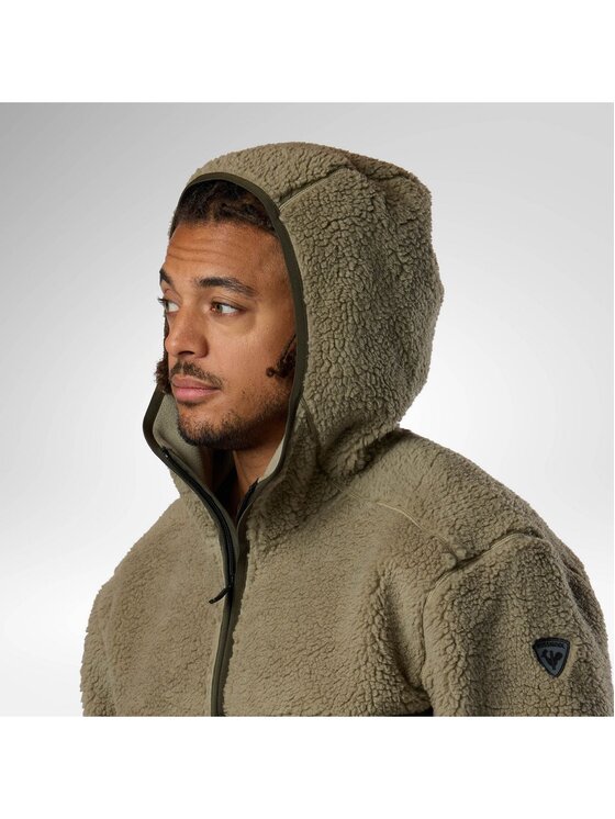 Rossignol Rossignol Polar Alltrack Anorak Fleece Zielony Regular Fit