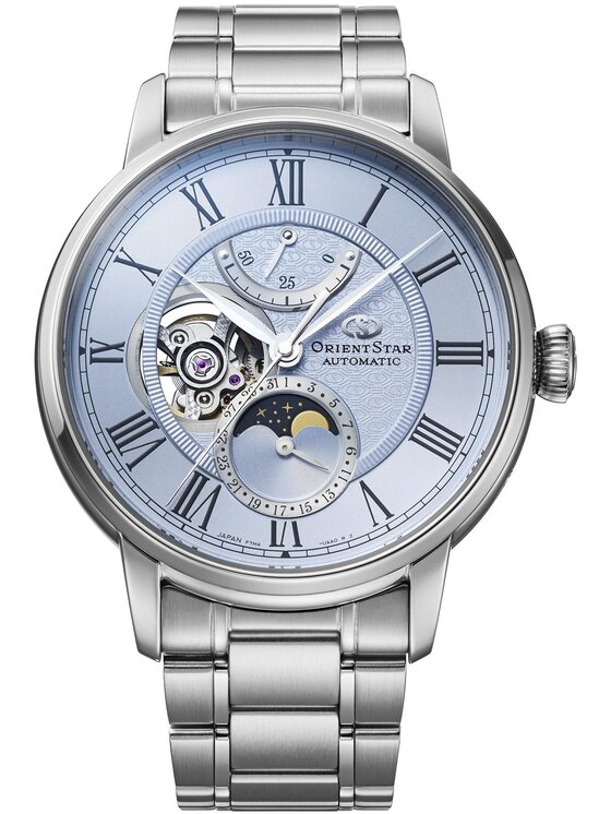 Orient Star Orient Star Zegarek RE-BT0007L00B Srebrny