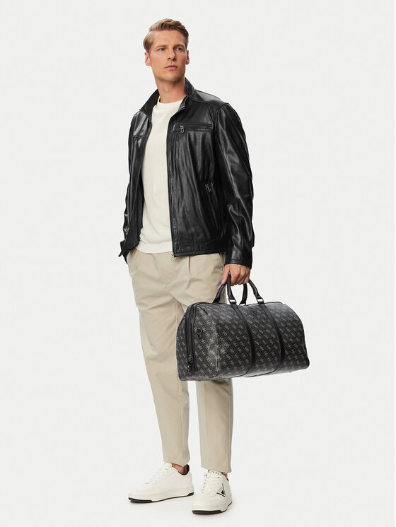 Guess Geantă de weekend TMMILO P6333 Negru
