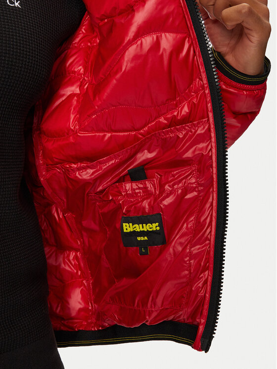 Blauer Blauer Зимно яке 24WBLUC03030 Червен Regular Fit