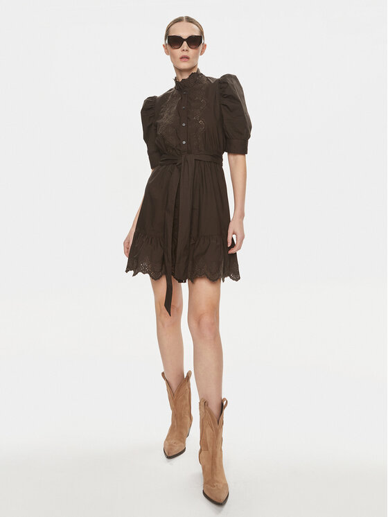 Gap Gap Φόρεμα πουκάμισο 792564 Μαύρο Regular Fit