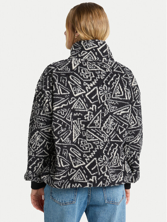 Billabong Billabong Полар Time Off EBJPF00112 Черен Relaxed Fit