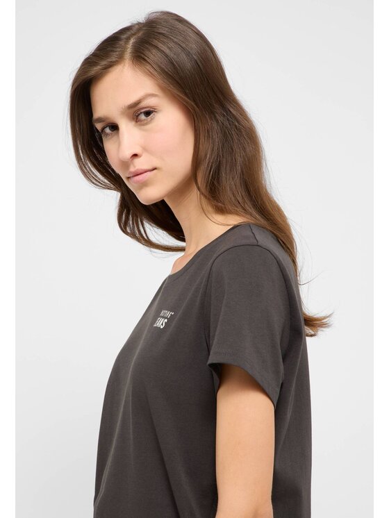 Mustang Mustang T-shirt Alma Nero Regular Fit