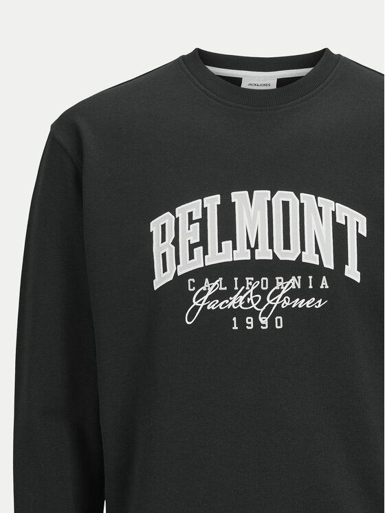 Jack&Jones Jack&Jones Μπλούζα Detroit 12268470 Μαύρο Relaxed Fit