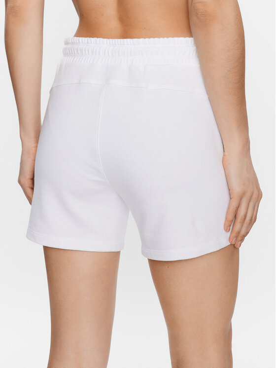 Pantaloncini sportivi DP3S4993 Bianco Regular Fit
