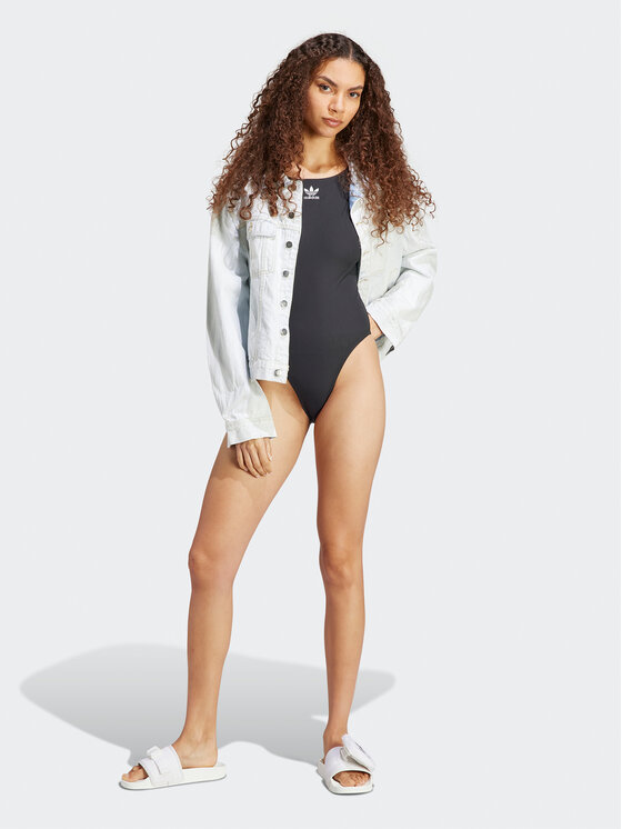 Costume da bagno Adicolor Rib Swimsuit HS5395 Nero...