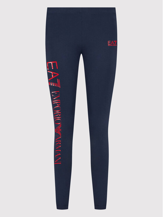 Ea7 Emporio Armani Legginsy 8ntp63 Tj01z 0551 Granatowy Slim Fit