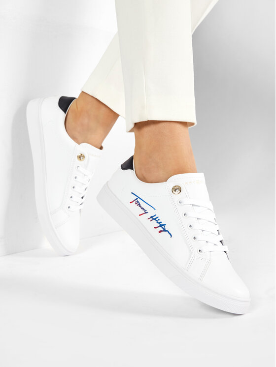sneakersy tommy jeans cool sneaker en0en01363 white ybr