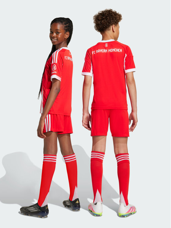 adidas adidas Szorty sportowe 154883 Czerwony Regular Fit