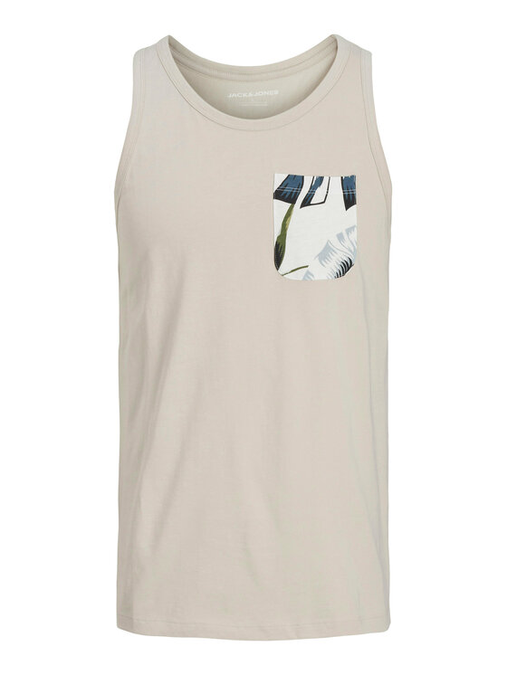 Jack&Jones Jack&Jones Trikó Hawaii 12269321 Bézs Standard Fit