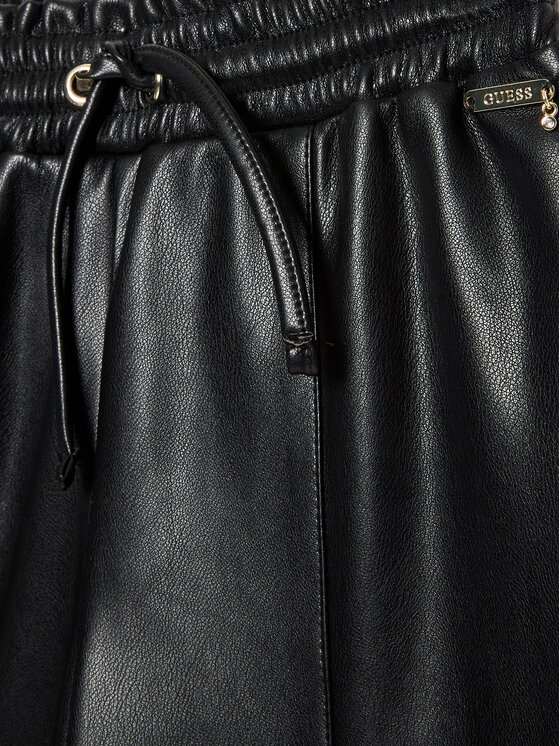 Guess Guess Pantaloni di tessuto J3YB04 WE8D0 Nero Regular Fit