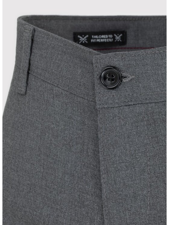 Pako Lorente Pako Lorente Spodnie materiałowe P25SF-WX-009 Szary Slim Fit